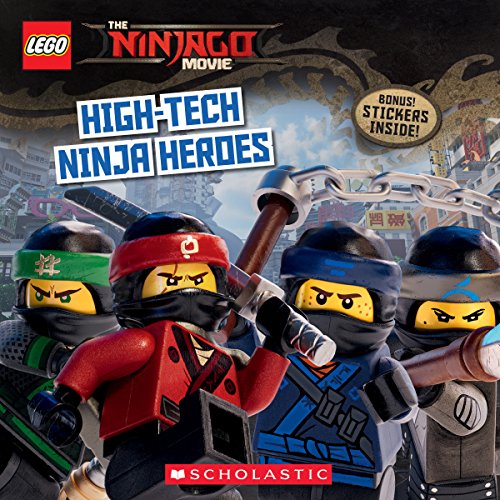 海外製絵本 知育 英語 High-Tech Ninja Heroes (The LEGO NINJAGO MOVIE: Storybook)