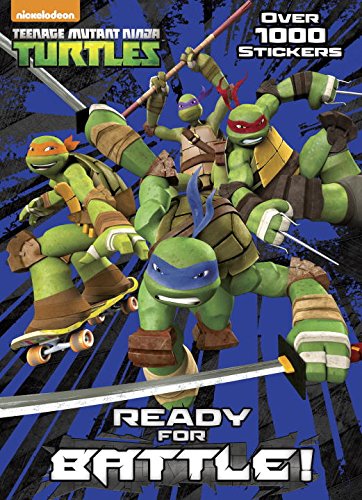 海外製絵本 知育 英語 Ready for Battle! (Teenage Mutant Ninja Turtles)