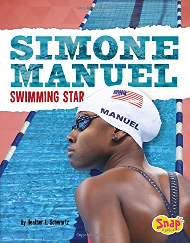 海外製絵本 知育 英語 Simone Manuel: Swimming Star (Women Sports Stars)