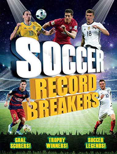 海外製絵本 知育 英語 Soccer Record Breakers
