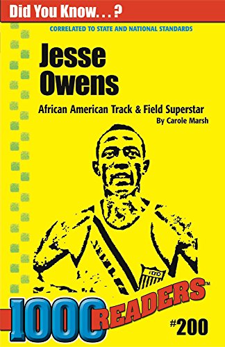 海外製絵本 知育 英語 Jesse Owens: African American Track and Field Super Star (200) (1000 Readers)