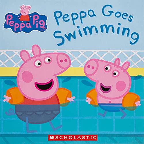 海外製絵本 知育 英語 Peppa Goes Swimming (Peppa Pig)