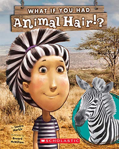 海外製絵本 知育 英語 What If You Had Animal Hair?