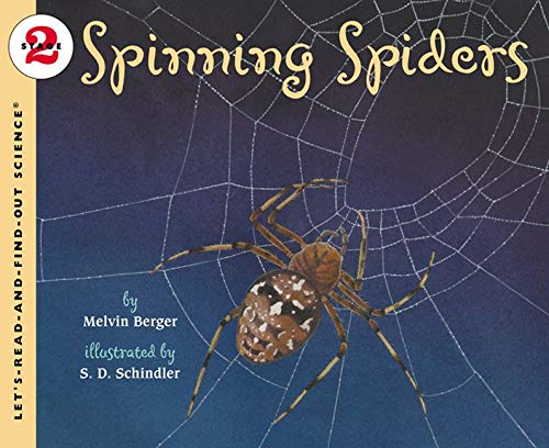 海外製絵本 知育 英語 Spinning Spiders (Let's-Read-and-Find-Out Science 2)