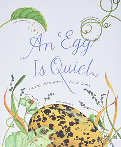 海外製絵本 知育 英語 An Egg Is Quiet: (Picture Book, Kids Book about Eggs) (Family Treasure Nature En