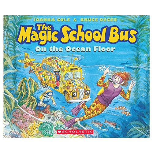海外製絵本 知育 英語 The Magic School Bus on the Ocean Floor