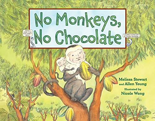海外製絵本 知育 英語 No Monkeys, No Chocolate