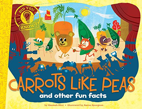 海外製絵本 知育 英語 Carrots Like Peas: and other fun facts (Did You Know?)