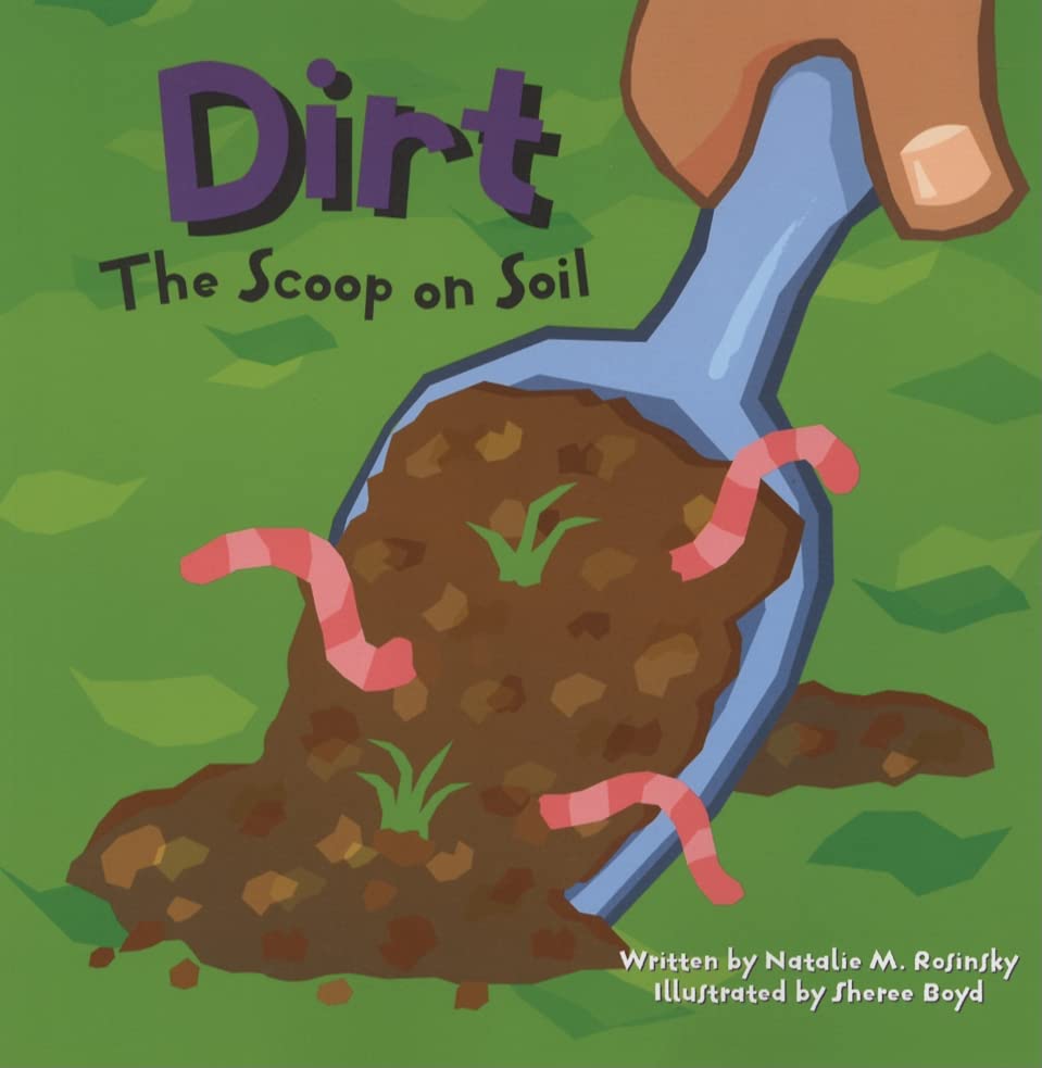 海外製絵本 知育 英語 Dirt: The Scoop on Soil (Amazing Science)