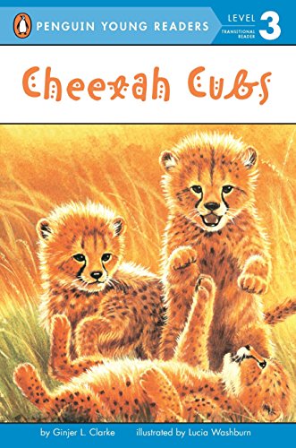 海外製絵本 知育 英語 Cheetah Cubs (Penguin Young Readers, Level 3)