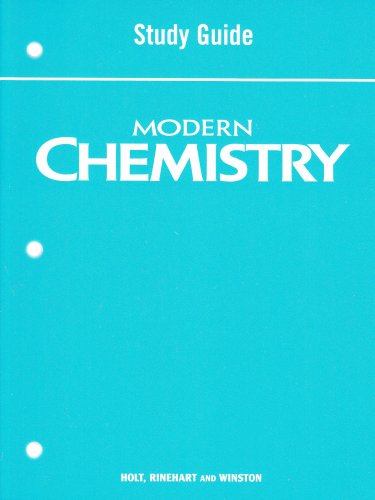 海外製絵本 知育 英語 Holt Modern Chemistry: Study Guide Student Edition