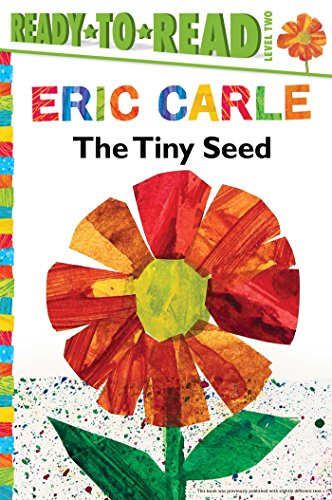 「小さい種」The Tiny Seed ペーパーバック 本 英語 エリック・カール 花のライフサイクル 小さな種