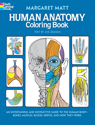 海外製絵本 知育 英語 Human Anatomy Coloring Book: an Entertaining and Instructive Guide to the Human