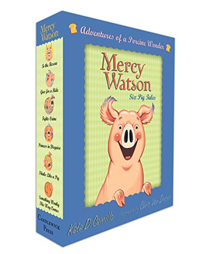海外製絵本 知育 英語 Mercy Watson Boxed Set: Adventures of a Porcine Wonder: Books 1-6
