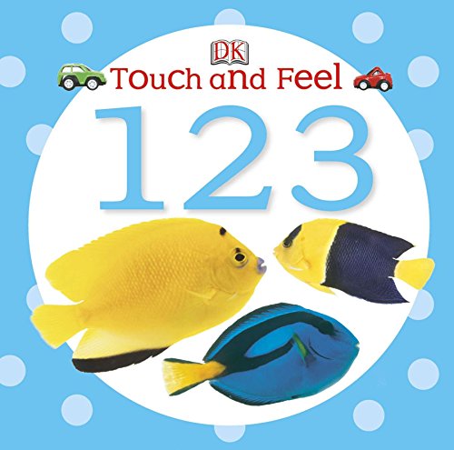 海外製絵本 知育 英語 Touch and Feel: 123