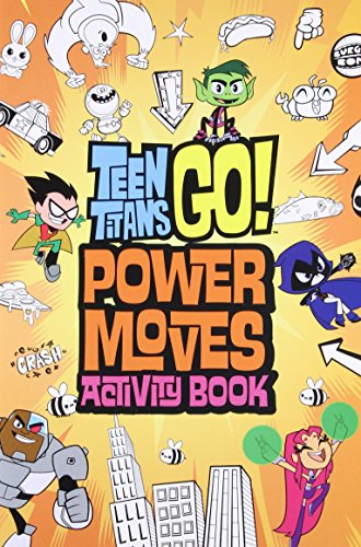 海外製絵本 知育 英語 Teen Titans Go!: Power Moves Activity Book