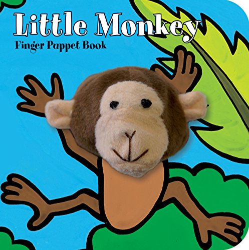 海外製絵本 知育 英語 Little Monkey: Finger Puppet Book: (Finger Puppet Book for Toddlers and Babies,