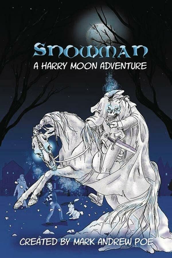 海外製絵本 知育 英語 Snowman Graphic Novel (Harry Moon Adventure)