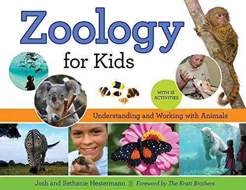 海外製絵本 知育 英語 Zoology for Kids: Understanding and Working with Animals, with 21 Activities (54