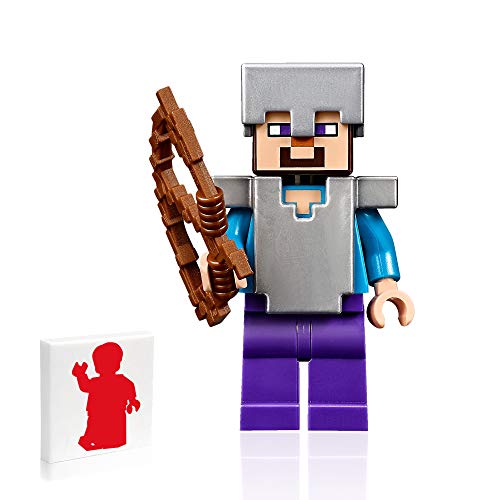 レゴ マインクラフト Lego Minecraft Steve with Iron Armor & Bow