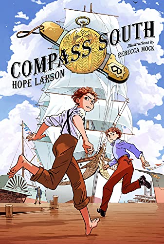 海外製絵本 知育 英語 Compass South: A Graphic Novel (Four Points, Book 1) (Four Points, 1)