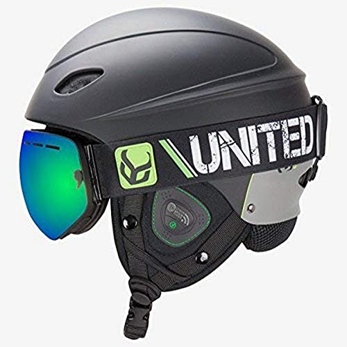 スノーボード ウィンタースポーツ 海外モデル Demon United Phantom Helmet with Audio and Snow