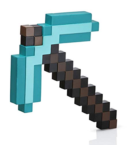 マインクラフト マイクラ mojang Minecraft Next Generation 3D Deluxe Diamond Pickaxe ? Foam Pickaxe