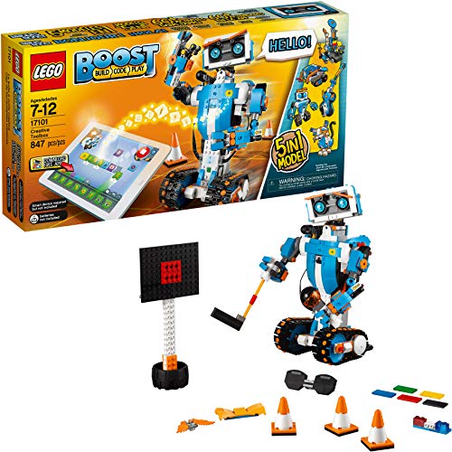 レゴ LEGO Boost Creative Toolbox 17101 Fun Robot Building Set and Educational Coding Kit for Kids, Award-Win
