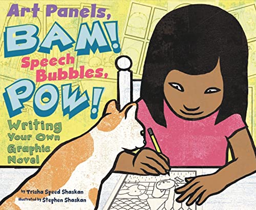 海外製絵本 知育 英語 Art Panels, BAM! Speech Bubbles, POW!: Writing Your Own Graphic Novel (Writer's