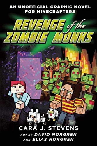海外製絵本 知育 英語 Revenge of the Zombie Monks: An Unofficial Graphic Novel for Minecrafters, #2 (U