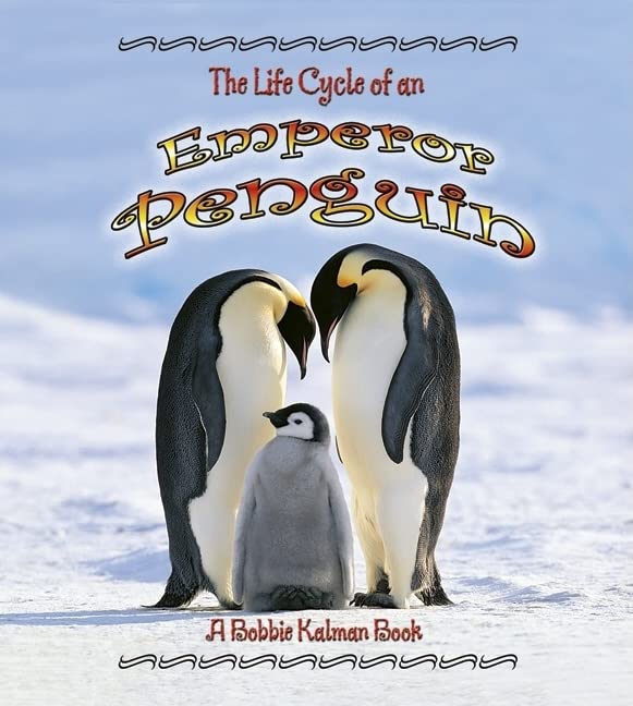 海外製絵本 知育 英語 The Life Cycle of an Emperor Penguin