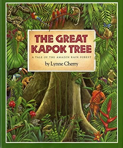 海外製絵本 知育 英語 The Great Kapok Tree: A Tale of the Amazon Rain Forest