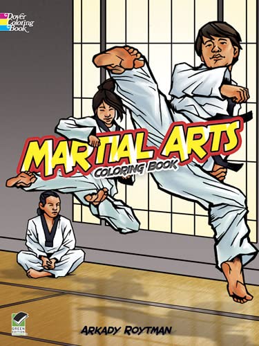 海外製絵本 知育 英語 Martial Arts Coloring Book (Dover Sports Coloring Books)