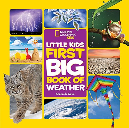 海外製絵本 知育 英語 National Geographic Little Kids First Big Book of Weather (National Geographic L