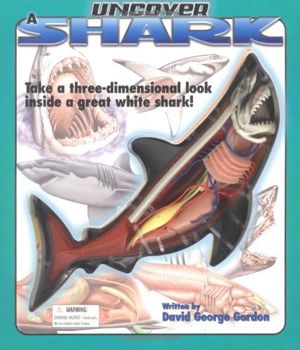 海外製絵本 知育 英語 Uncover a Shark: An Uncover It Book (Uncover Books)