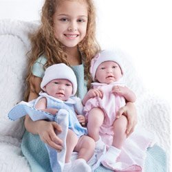 ジェーシートイズ 赤ちゃん おままごと JC Toys Baby Twin Dolls with Bubble Suit & blanekts Baby