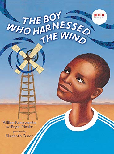 海外製絵本 知育 英語 The Boy Who Harnessed the Wind: Picture Book Edition