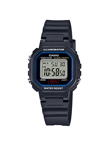 腕時計 カシオ レディース Casio Women's LA-20WH-1CCF Classic Digital Display Quartz Black Watch