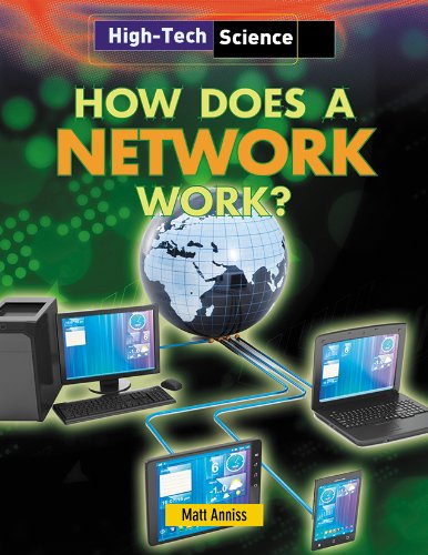 海外製絵本 知育 英語 How Does a Network Work? (High-Tech Science)