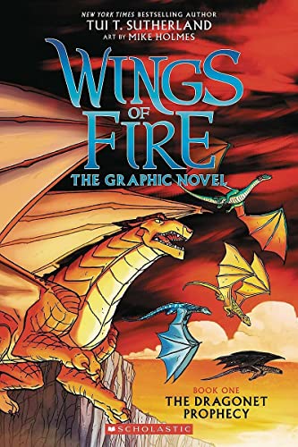 海外製絵本 知育 英語 Wings of Fire: The Dragonet Prophecy: A Graphic Novel (Wings of Fire Graphic Nov