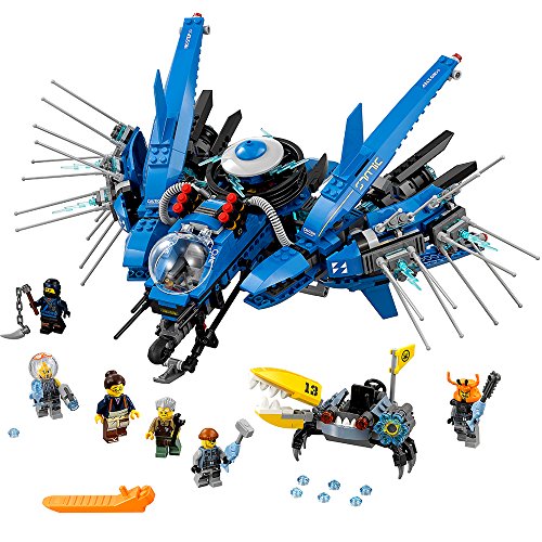 レゴ ニンジャゴー LEGO Ninjago Movie Lightning Jet 70614 Building Kit (876 Piece)