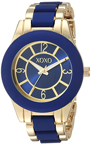 腕時計 クスクス キスキス Accutime XOXO Women's xo266 Analog Display Analog Quartz Two Tone Watch