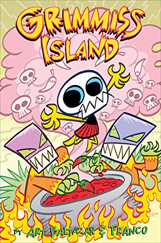 海外製絵本 知育 英語 Itty Bitty Comics: Grimmiss Island