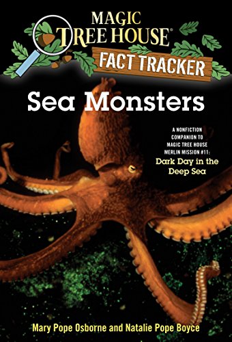 海外製絵本 知育 英語 Sea Monsters: A Nonfiction Companion to Magic Tree House Merlin Mission #11: Dar