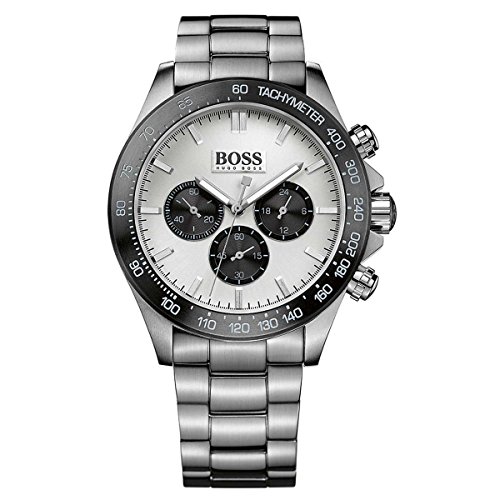 腕時計 ヒューゴボス 高級メンズ Men's Hugo Boss Chronograph Stainless Steel Watch 1512964