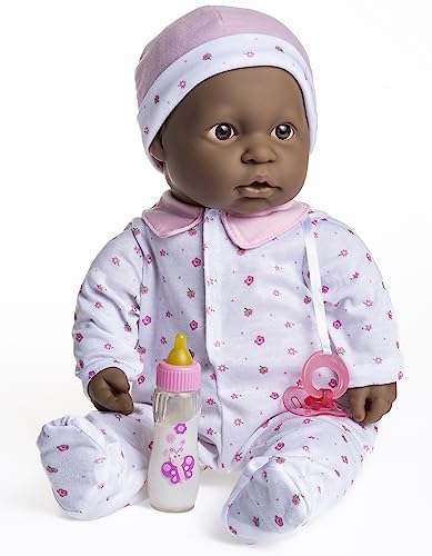 ジェーシートイズ 赤ちゃん おままごと JC Toys - La Baby African American 20-inch Large Soft