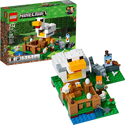 レゴ LEGO Minecraft The Chicken Coop 21140 Building Kit , 84 months to 168 months(198 Pieces)