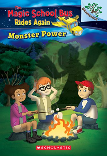 海外製絵本 知育 英語 Monster Power: Exploring Renewable Energy: A Branches Book (The Magic School Bus