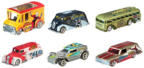 ホットウィール マテル ミニカー Hot Wheels Pop Culture Collection Marvel Die-Cast Vehicle (6-Pack