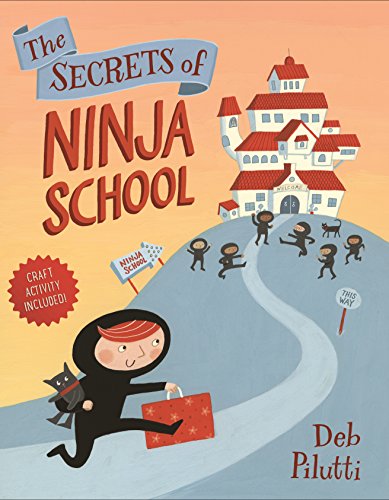 海外製絵本 知育 英語 The Secrets of Ninja School